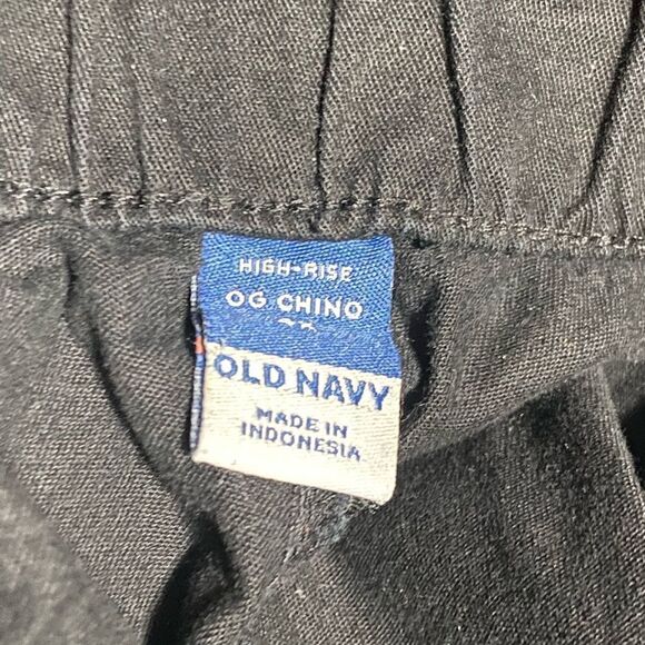 Old Navy High Waisted OGC Black Jack Cuff Hem Chino Pants Plus Size 4X - Picture 4 of 5